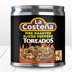 La Costena Toreados Fire Roasted Sliced Serrano Peppers 220g